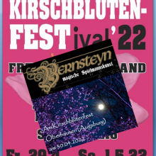 Kirschblütenfest in Oberhausen mit Bernsteyn (30.4. ab 19 Uhr)